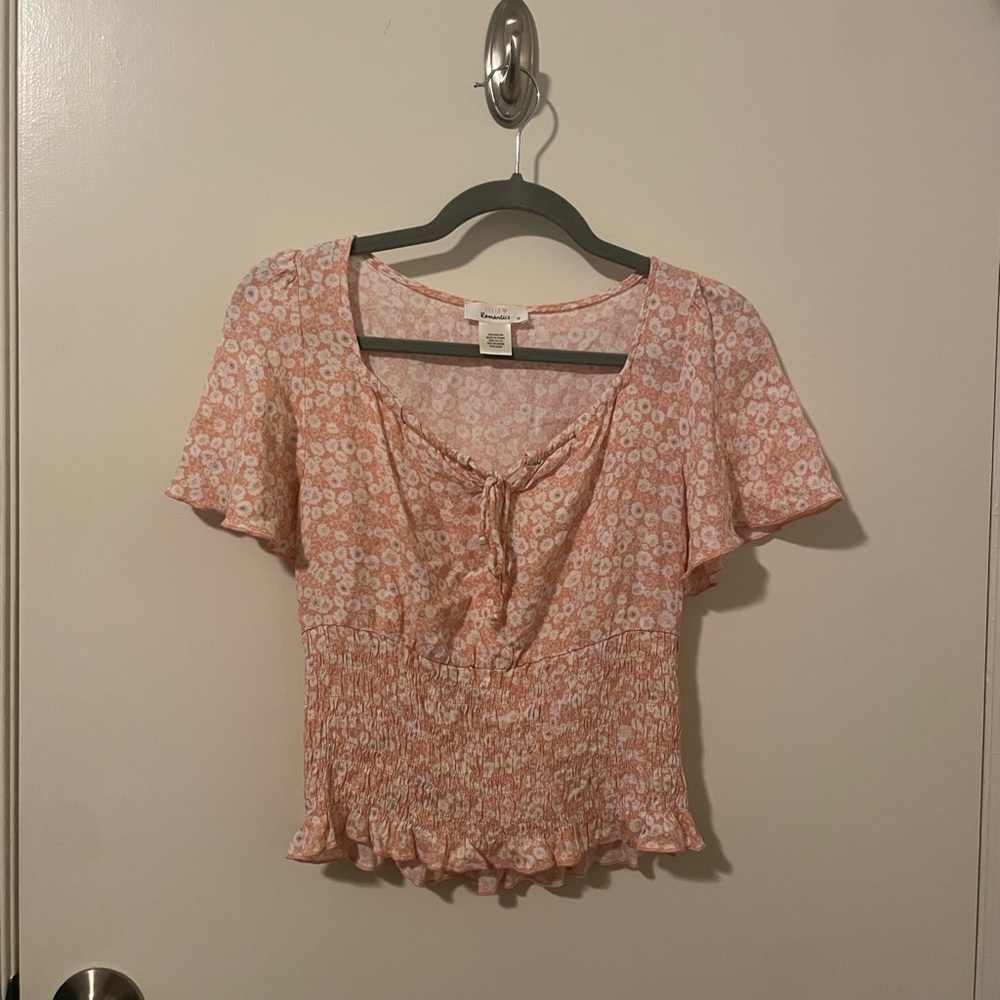 URBAN Romantics Pink Floral Blouse